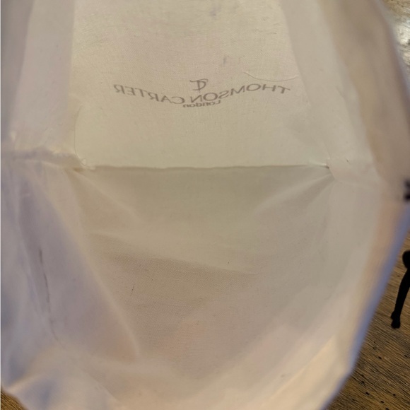 Thompson White Drawstring Bag - Picture 3 of 5